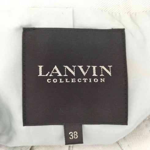 ランバンコレクション LANVIN COLLECTION ノーカラージャケット レディース 38