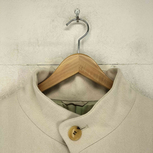 LONNER ANGOLA&WOOL アンゴラ混 コート メンズ