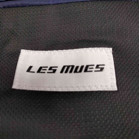 レミュー LES MUES Summer Tailored 背抜き 背抜き ウール 2B ストライプ テーラードジャケット WASHABLE パンツ セットアップ メンズ 96AB5