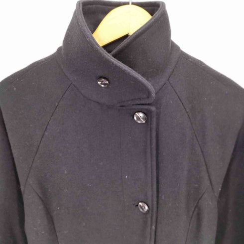 ルエレ Louere 2WAY スリット スリーブハイネックフレアコート レディース JPN:L