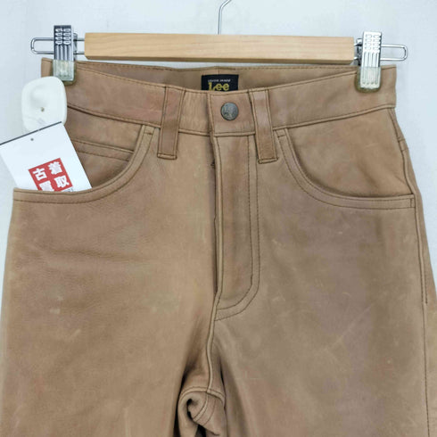 リー Lee RIDES 5201 パッチワーク カウレザーパンツ レディース 26X34
