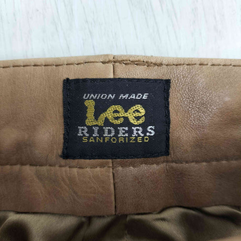 リー Lee RIDES 5201 パッチワーク カウレザーパンツ レディース 26X34