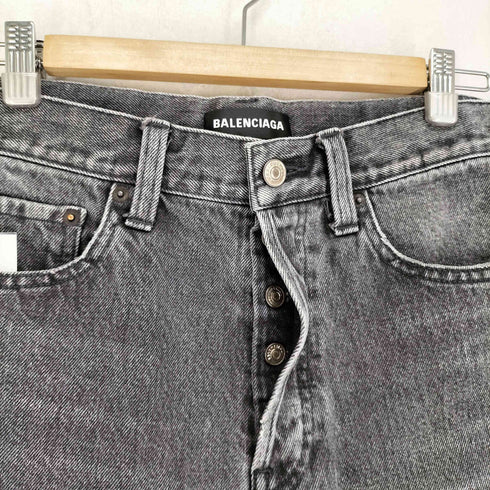 バレンシアガ BALENCIAGA 19SS Slim Denim Shorts スリム デニム ショートパンツ メンズ 31