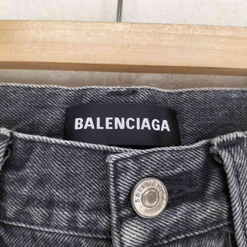 バレンシアガ BALENCIAGA 19SS Slim Denim Shorts スリム デニム ショートパンツ メンズ 31