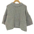 ハイク HYKE RIBBED CROP TOP リブクロップドニット レディース JPN:S