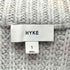 ハイク HYKE RIBBED CROP TOP リブクロップドニット レディース JPN:S