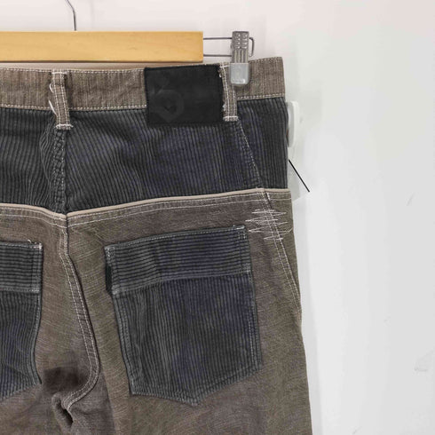 SCANNER FUNDAMENTAL PRODUCT スキャナーコーデュロイ切り替え デニムパンツ メンズ 32×31