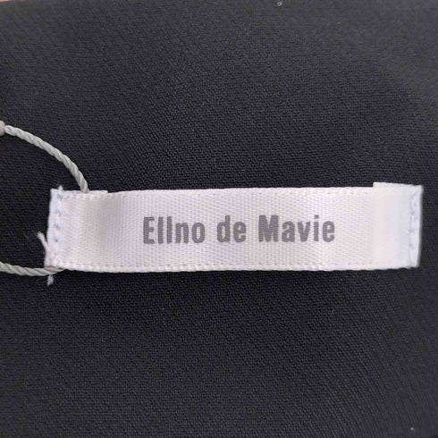 Ellno de Mavie レースアップスリットロングスカート レディース FREE
