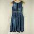 ランバンオンブルー LANVIN en Bleu デザイン デニムノースリーブワンピース レディース FR:36