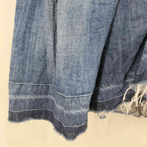 ランバンオンブルー LANVIN en Bleu デザイン デニムノースリーブワンピース レディース FR:36