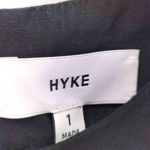ハイク HYKE 22SS LINEN SHIRRED BLOUSE リネンシアーブラウス レディース JPN:1