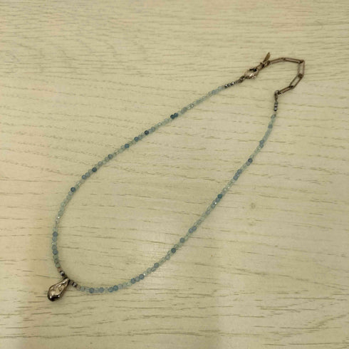 LAPUIS OYSTER GEMSTONE NECKLACE オイスター ジェムストーン ネックレス レディース