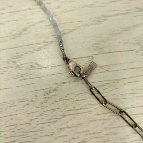 LAPUIS OYSTER GEMSTONE NECKLACE オイスター ジェムストーン ネックレス レディース