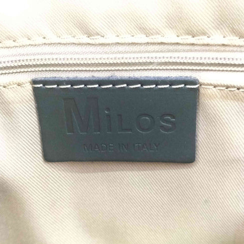 MILOS イタリア製 レザーショルダーバッグ レディース