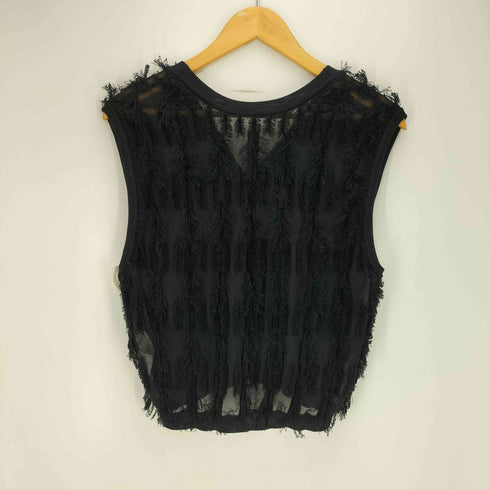 ノーリーズ NOLLEY’S 25SS カットフリンジ2WAYベスト レディース JPN:38