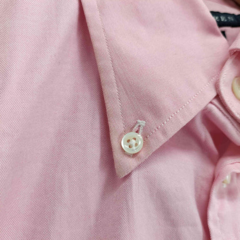 ラルフローレン RALPH LAUREN 刺繍 ボタンダウン コットン 長袖 シャツ レディース 14