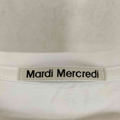 マルディメクルディ Mardi Mercredi RING WITH ROCK 半袖 クルーネック Tシャツ レディース