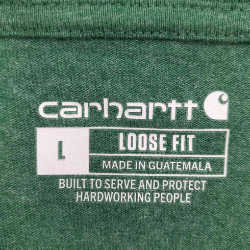 カーハート Carhartt LOOSE FIT HEAVYWEIGHT SHORT-SLEEVE POCKET T-SHIRT メンズ import:L
