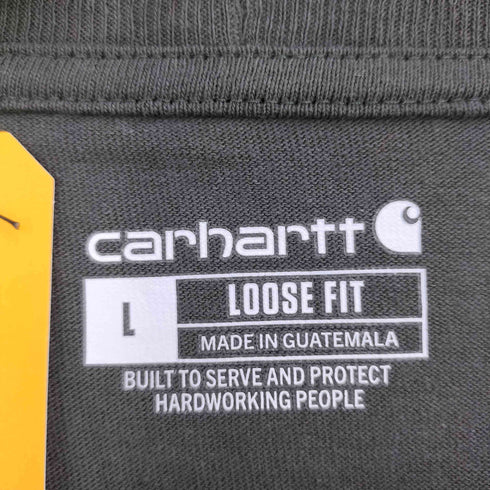 カーハート Carhartt LOOSE FIT HEAVYWEIGHT SHORT-SLEEVE POCKET T-SHIRT メンズ import:L