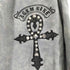 エージェムナイン AGEM/9 Processed Cross Sweat PT 加工クロスパッチバレルスウェットパンツ メンズ FREE