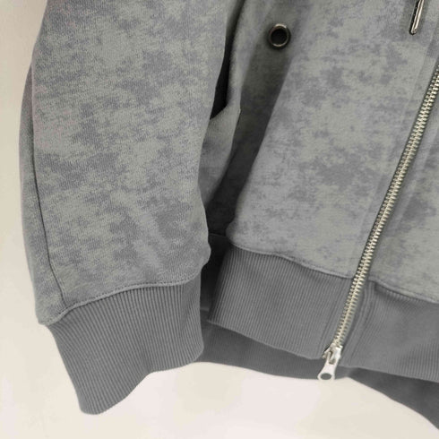 エージェムナイン AGEM/9 Processed Cross Zip PK 加工裏毛クロスパッチPK メンズ FREE