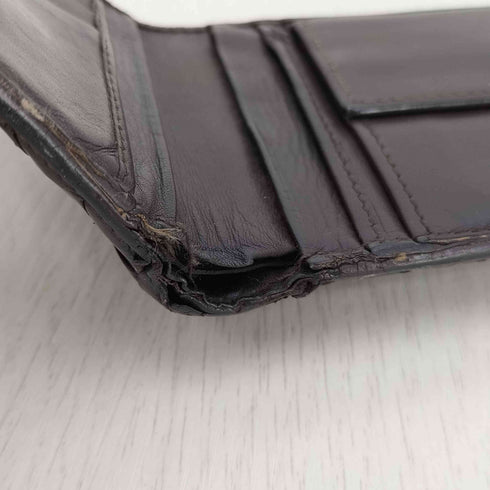ボッテガヴェネタ BOTTEGA VENETA イタリア製 イントレチャート レザー 二つ折り 財布 メンズ