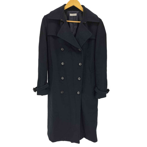 バーニーズニューヨーク BARNEYS NEWYORK ベルト付き ダブルブレストロング トレンチコート レディース