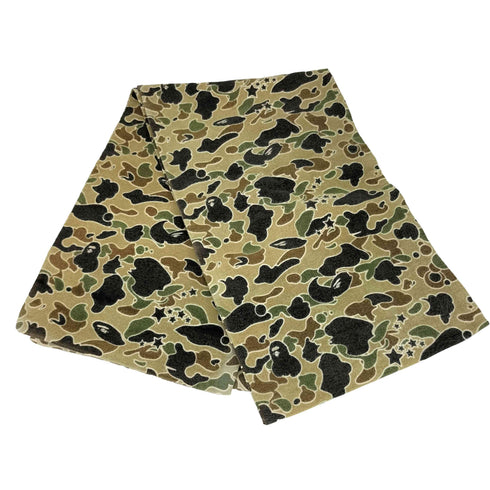ベイプ BAPE カモフラ柄 マフラー メンズ