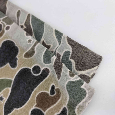 ベイプ BAPE カモフラ柄 マフラー メンズ