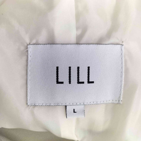 リル LILL ビッグシルエット ステンカラーコート メンズ JPN:L