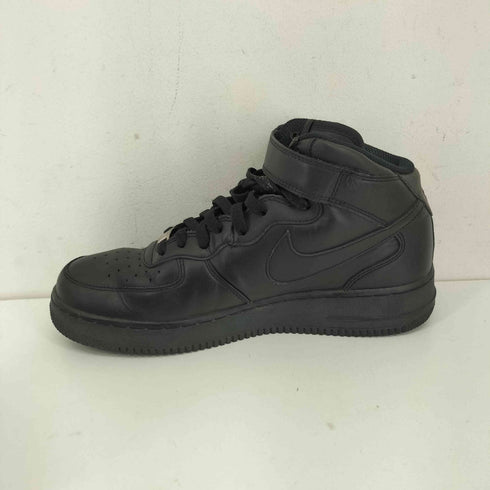 ナイキ NIKE Air Force 1 Mid '07 Black/Black エアフォース1 ミドルカット メンズ JPN:27