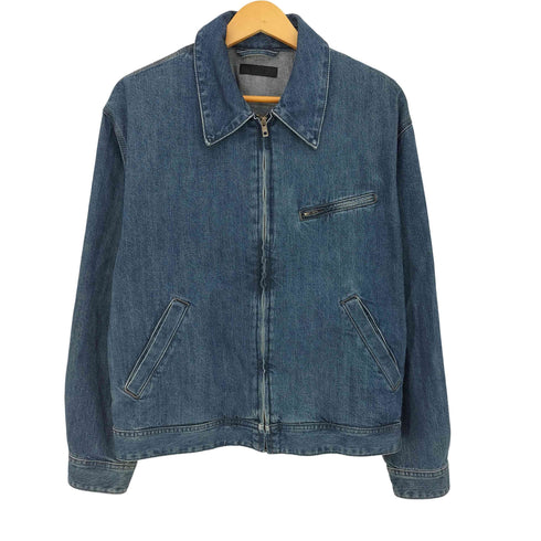 ユニクロ UNIQLO ジップアップブルゾン/デニム メンズ JPN:L