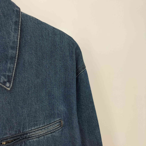 ユニクロ UNIQLO ジップアップブルゾン/デニム メンズ JPN:L