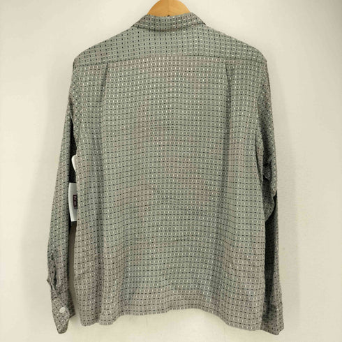 50S SPORTSWEAR ウポーツウェア 総柄 オープンカラーシャツ ロカビリー メンズ M