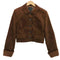 ザラ ZARA ショートベルベットジャケット レディース import:M