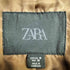 ザラ ZARA ショートベルベットジャケット レディース import:M