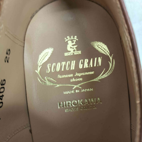 スコッチグレイン SCOTCH GRAIN クウォーターブローグ ドレスシューズ 革靴 メンズ 25