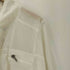 ヘリオットエミル HELIOT EMIL WHITE&TRANSPARENT LIGHTWEIGHT JACKET ホワイト アンド トランスペアレント ライトウェイト ジャケット メンズ import:XL