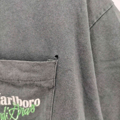マルボロ Marlboro 90S FRUIT OF THE LOOM ボディ USA製 シングルステッチ カウボーイプリント Tシャツ メンズ import:XL