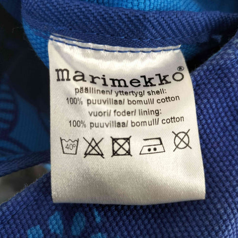 マリメッコ marimekko 花柄 キャンバス ショルダーバッグ レディース