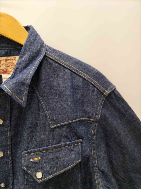 シュガーケーン SUGAR CANE SC28190 BLUE DENIM WESTERN SHIRT デニム ウエスタン シャツ メンズ 15
