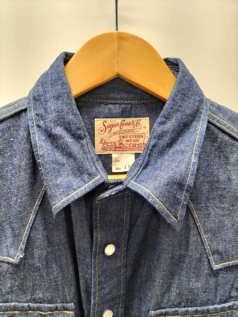 シュガーケーン SUGAR CANE SC28190 BLUE DENIM WESTERN SHIRT デニム ウエスタン シャツ メンズ 15