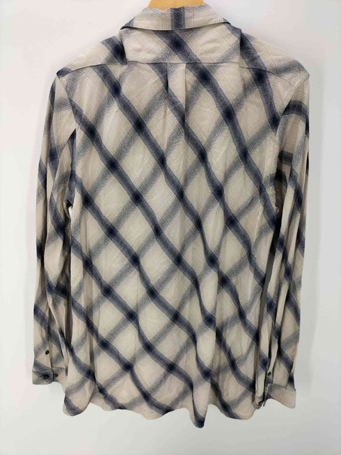 シュガーヒル SUGARHILL 2023AW RAYON OMBRE OPEN COLLAR BLOUSE オープンカラー シャツ メンズ JPN:2
