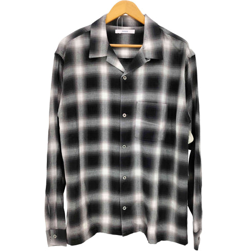 オムネス OMNES オンブレチェックシャツ メンズ JPN:M