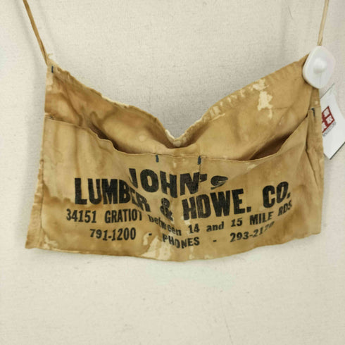 50S-60S JOHN'S LUMBER&Hdwe. Co. ジョンズ ランバー&ハードウェア社 ワークエプロン メンズ