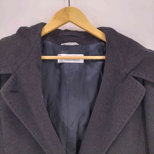 マックスマーラ MAX MARA 白タグ フード付き ウールジャケット コート レディース USA6