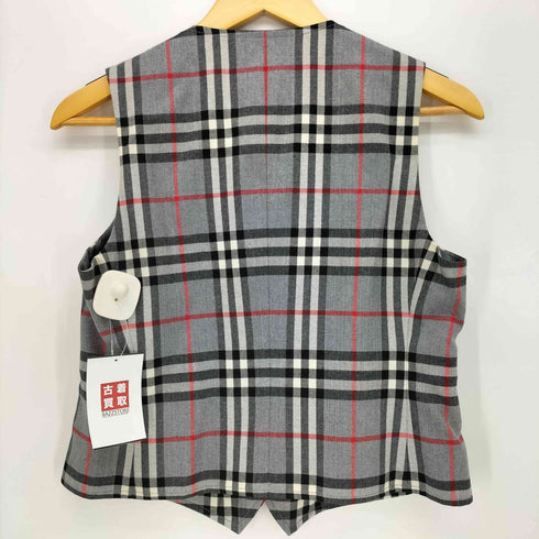 バーバリーズ BURBERRYS 90s 白タグ ノバチェック ベスト レディース 11AB2