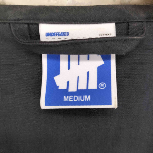 アンディフィーテッド UNDEFEATED Vests Unisex V-neck Moderate Workwear ジップ ベスト メンズ M