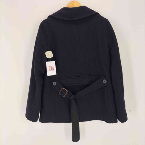 ラルフローレン RALPH LAUREN 裏地チェック ダブルブレスト ピーコート レディース 11