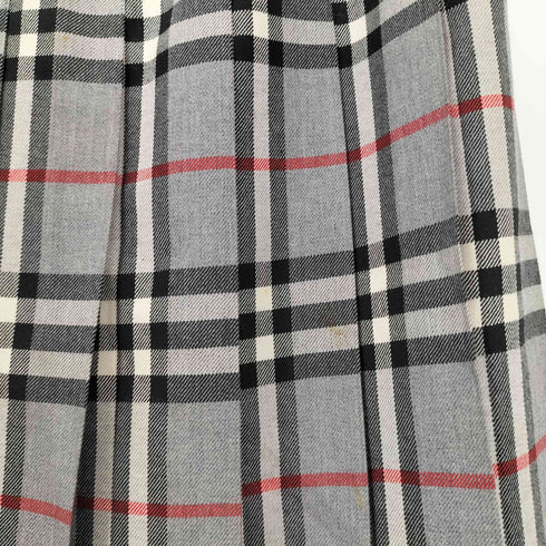 バーバリーズ BURBERRYS 90s 紺タグ OLD ノバチェック プリーツスカート レディース 009AB2